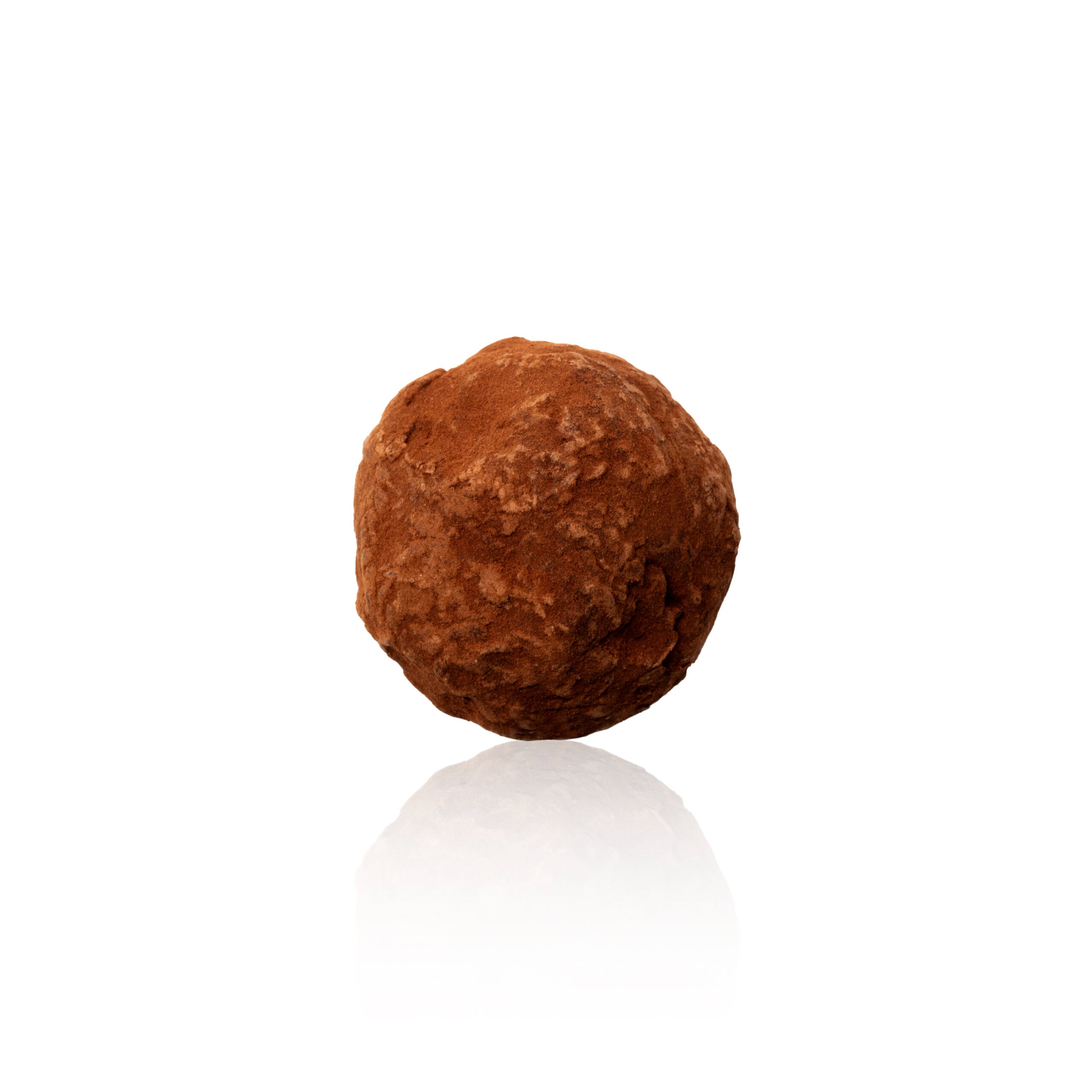 Tartufo al cioccolato gianduja ricoperto di cacao