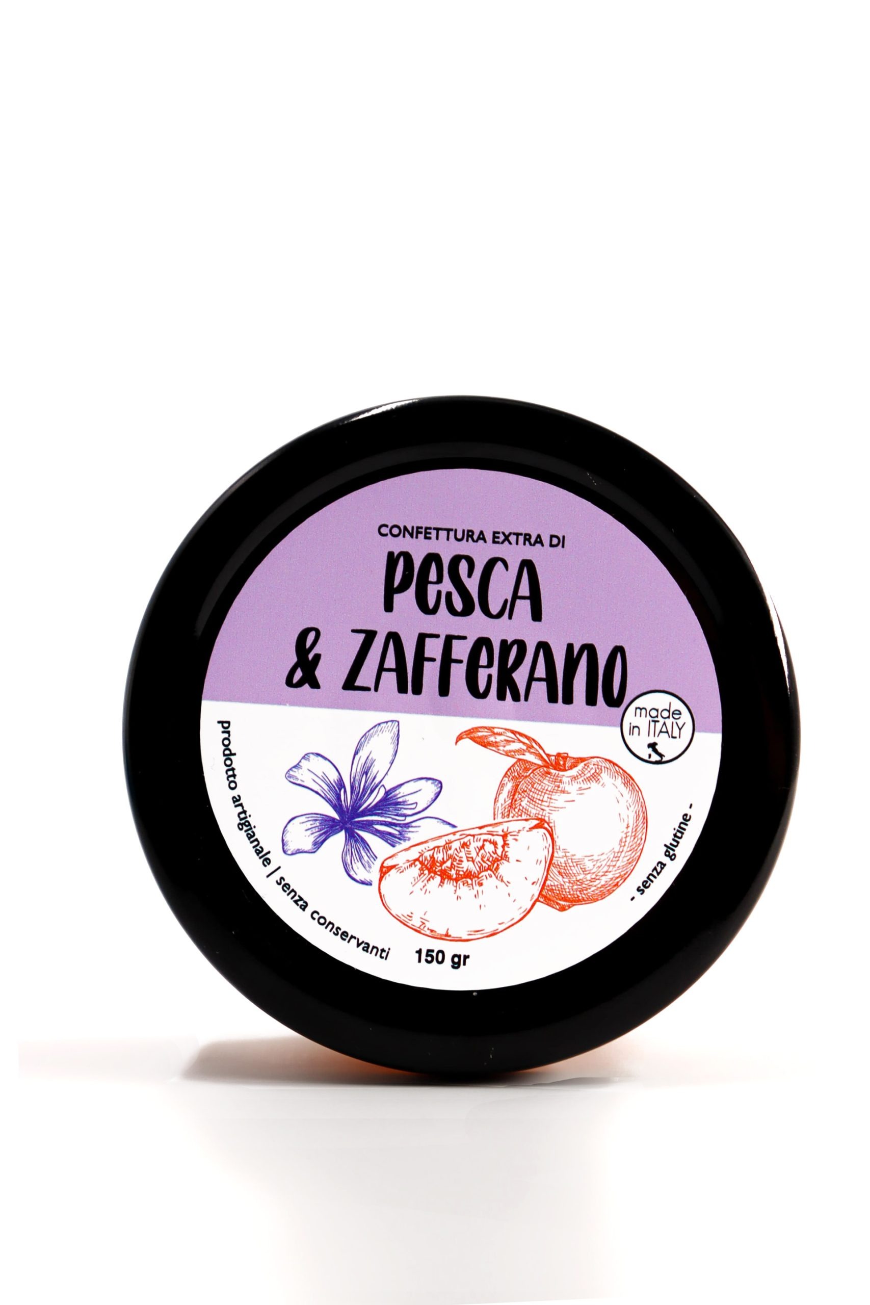 Confettura Pesca e Zafferano